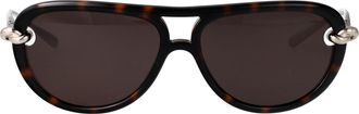 Bottega Veneta Aviator Sunglasses Bv1418 S 002