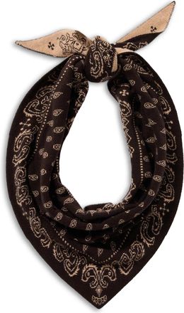 Guest In Residence Cashmere Scarf With Classic Paisley Design