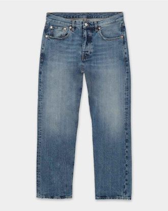Fortela 965 John Japan Selvedge 5-Pocket Slim-Fit Denim Pants in Stone Wash at Nordstrom, Size 32 X 29