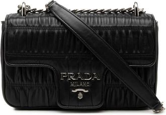 Prada Pre-owned Prada Nappa Gaufre Chain Flap Ladies 60XC6YTIHI3UP54W