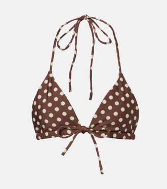 Montce Swim Top bikini Emma a pois