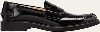 Tod's Patent Mocassino Penny Loafers