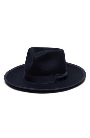 Wyeth Nyc Soft Brim Fedora in Midnight at Nordstrom Rack