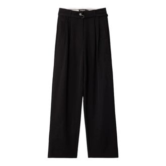 Desigual Dames, Broeken, Zwart, Maat: M