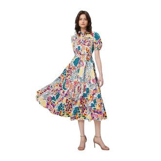 Diane Von F&uuml;rstenberg Donna, Abiti, Multicolore, S, new