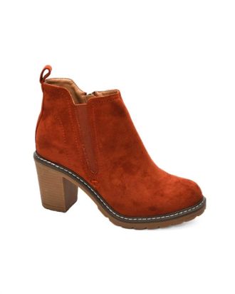 Corkys Footwear Womens Bite Me Ankle Boots In Rust