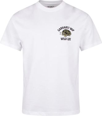 Carhartt Work in Progress White Logo T-shirt