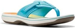 Clarks Brinkley Jazz Flip Flop in Turquoise Ombre at Nordstrom Rack, Size 11