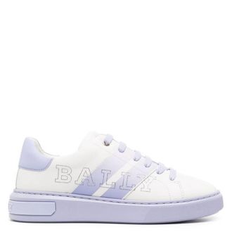 Bally Myra Leather Low-Top Sneakers, Brand Size 36 ( US Size 5.5 )