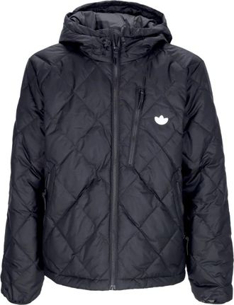 adidas Zwarte Gewatteerde Pufferjas met Dons - Heren - Ski Jassen - Zwart - XL - Polyester - Fitness