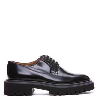 Ferragamo Ferragamo Derby With Squared Toe