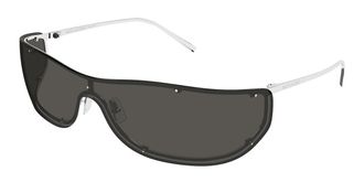 Saint Laurent SL 807 Asian Fit 001 Mens Sunglasses Silver Size 99 - Free RX Lenses - Free RX Lenses