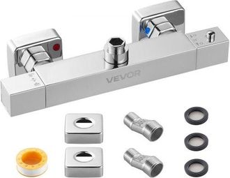 OEM V&aacute;lvula Termost&aacute;tica Para Grifo De Ducha, Con Cierre Seguro De 38 &deg;, Control De Temperatura Para Agua Fr&iacute;a Y Caliente, Para Ba&ntilde;os, Caravanas Y Hoteles