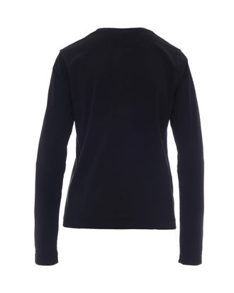 Pinko Womens T-Shirt Toblino Black Limousine Cotton Jumpers Sweater