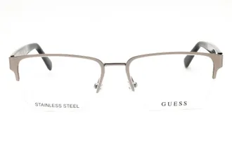 Guess GU50326 Metal Frame Eyeglasses - Silver