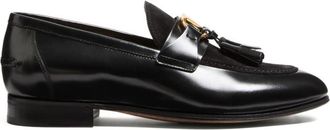 Valentino Garavani Black Leather Loafers