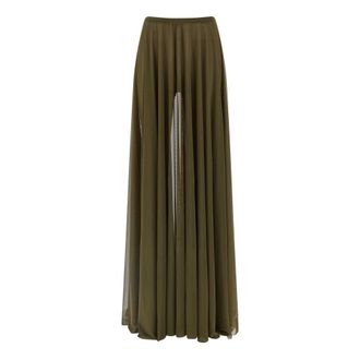 Norma Kamali Mujer, Faldas, Verde, Talla: M