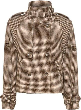 Gestuz Avic GZ Jas - Dames - Zomerjassen - Bruin - XL - Polyester - Jassen