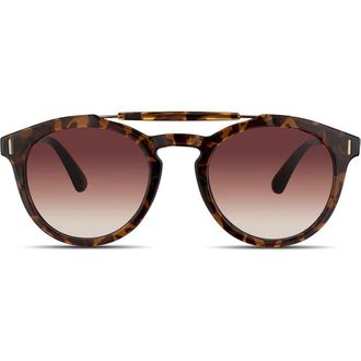 Velvet Eyewear Amelia Sunglasses in Tortoise at Nordstrom
