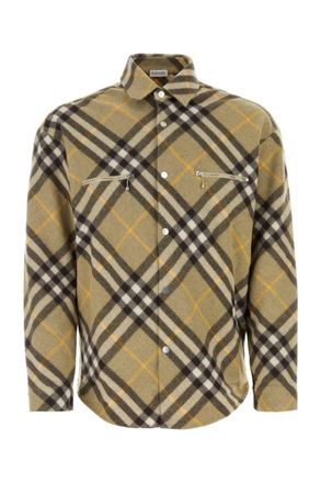 Burberry Beige Wool Shirt