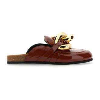 J.W.Anderson Mules, female, Brown, Size: 6 US Chain Loafer