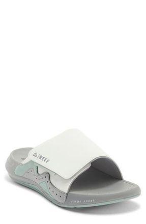 Reef Swell Cruiser Slide Sandal in Grey/Green at Nordstrom Rack, Size 12