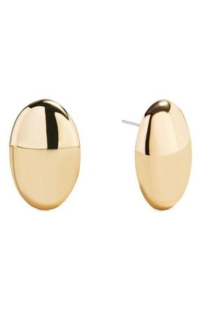 BaubleBar Diane Stud Earrings in Gold at Nordstrom
