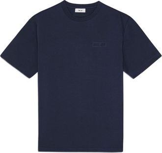 Nn.07 T-shirt con logo - Blu