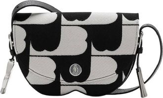 Burberry Chess Print Satchel Bag