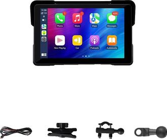 OEM Grabadora De V&iacute;deo Digital Para Motocicleta, Resistente Al Agua, Con Opciones De C&aacute;mara De Alta Resoluci&oacute;n De 7 Pulgadas (sin Grabadora)