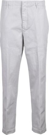 Dondup Janis Chinos - Dames - Chinos - Grijs - W29 - Katoen - Broeken