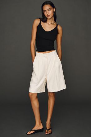 Anine Bing Bryson Wide-Leg Shorts
