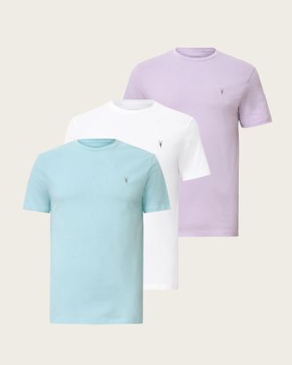 AllSaints Brace Brushed Cotton T-Shirts 3 Pack