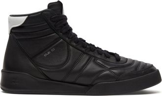 Courrèges Mid Club 02 leather sneakers - men - CALFSKIN/Rubber/Calf Leather - 43 - Black