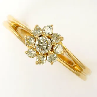 C&A Yellow Gold Yellow Gold (18K) Band Ring (Pre-Owned)