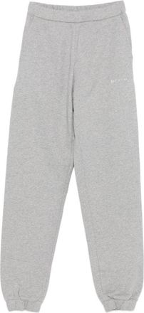 The Attico Light Grey Cotton Trackpants