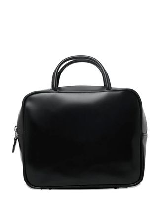 Comme Des Garçons rectangular tote bag - women - Calf Leather - One Size - Black