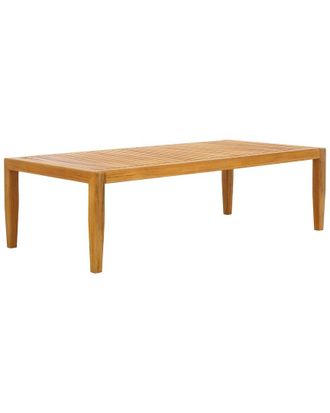 Safavieh Couture Samoa Brazilian Teak Patio Coffee Table