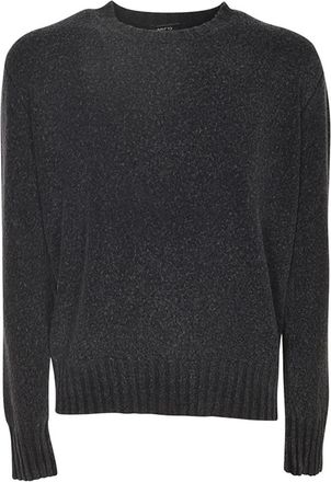 Avant Toi Blauwe Sweater Collectie - Heren - Ronde hals truien - Blauw - L - Truien & Vesten