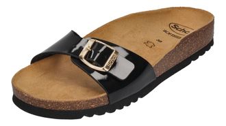 Scholl Womens Estelle Sandal, Black, 6 UK