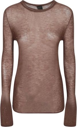 Pinko Mujer, Jerseys, Marrón, Talla: S