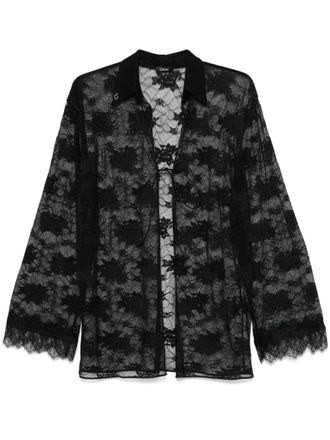Oséree Camicia in pizzo - Nero