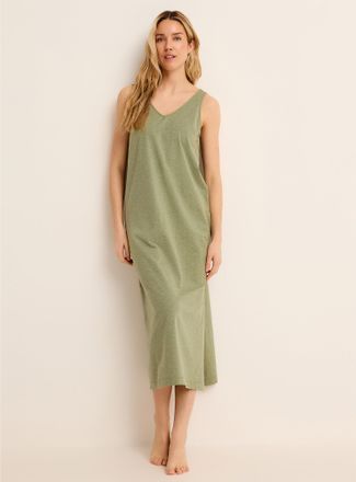 Miiyu Womens SUPIMA cotton long nightgown