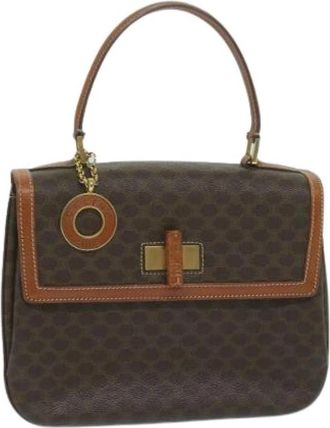 Celine Pre-owned Plastic handbags - Dames - Vintage Handtas - Bruin - ONE Size - Vintage