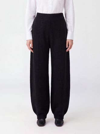 Max Mara Wide-Leg Knit Trousers in Wool and Cashmere