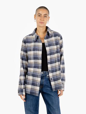 Patagonia WS Fjord Flannel shirt barnacle blue