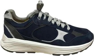 Xsensible Helix - Heren - Sneakers - Blauw - 41 EU - Leer - Schoenen