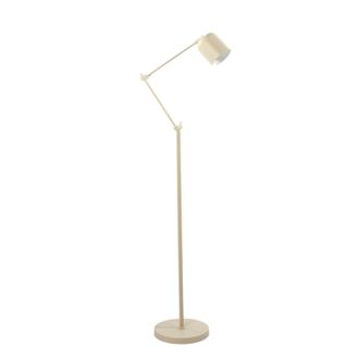 Light & Living L&aacute;mpara De Pie - Rijeka - Beige - Metal - - Light&living