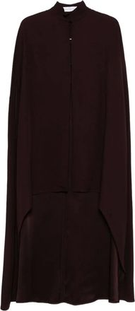 Raquel Diniz New Palmas high-neck cape - Red
