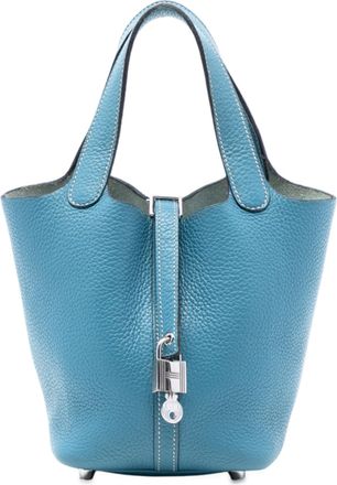 Herm&egrave;s Tweedehands Clemence Picotin Lock 18